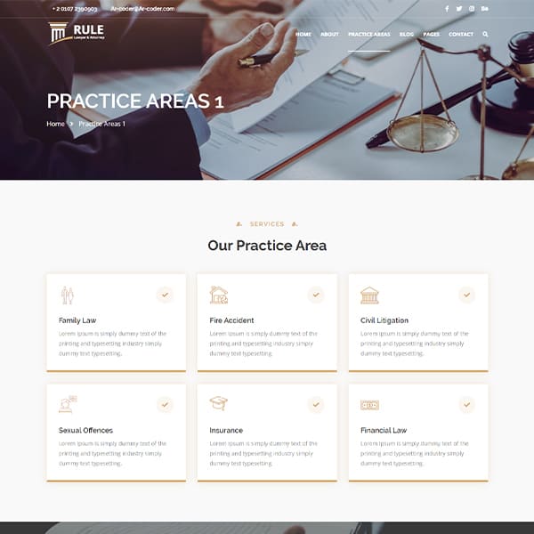 Practice Areas 1